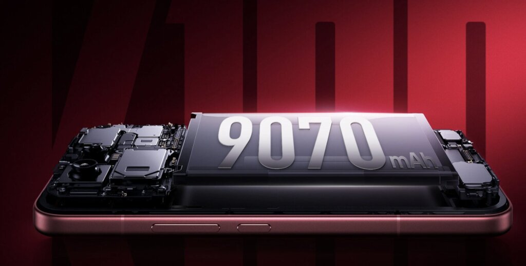 Xiaomi представила REDMI K100 Pro Max: монстр автономности с батареей на 9070
мАч и экраном 185 Гц