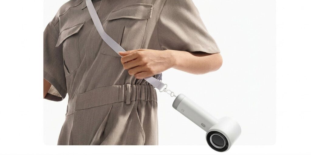 Xiaomi Mijia Handheld Fan: портативный вентилятор со скоростью 100‑уровней и 40
часами работы