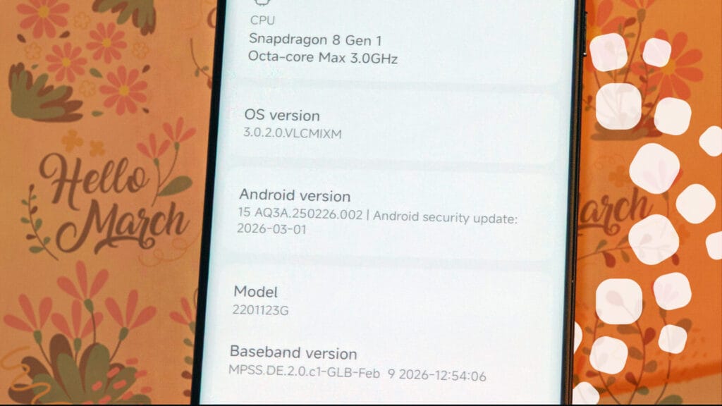 Google выпустила обновление безопасности Android за март 2026: что ждет
пользователей Xiaomi