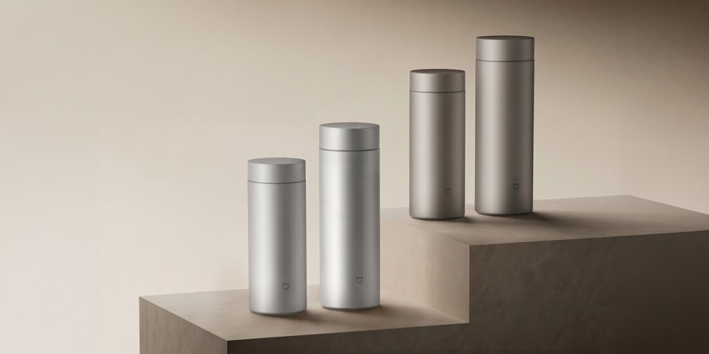 Фото Термос‑кружка Xiaomi Mijia Thermos Cup Ti 2 – титановый «must‑have» для любого
напитка
