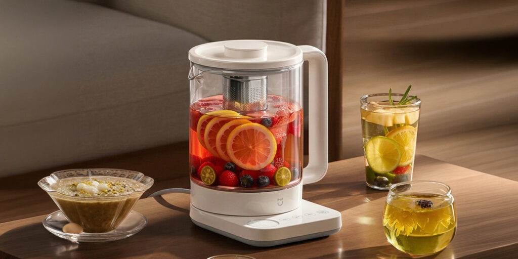 Новый умный чайник Xiaomi Mijia Health Pot 2: бюджетный помощник для здоровья и
кухни