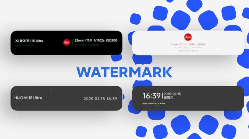 Xiaomi запускает бета-тест динамических водяных знаков камеры в HyperOS: Как
присоединиться